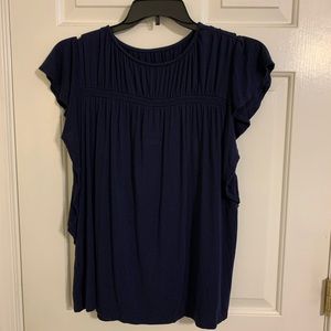 Ava & Viv - size X - Navy Plus Size Top